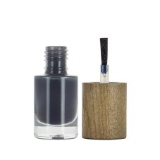 Lak na nehty 32 Grey - lesklý tmavě šedý 6 ml Boho