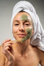 Slupovací maska Osvěžující s okurkou 20 g Kvitok