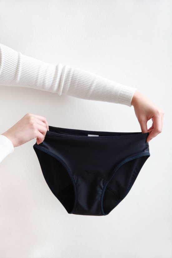 Menstruační kalhotky Klasické modré light SAYU - Velikost: 44 růžové