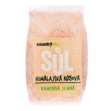 Sůl himalájská růžová jemná 500 g COUNTRY LIFE