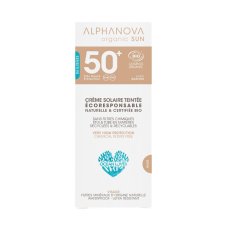Opalovací tónovací krém světlý SPF 50+, 50g BIO Alphanova