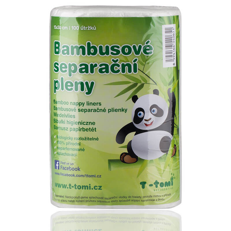 Bambusové separační pleny T-Tomi