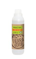 Prací gel s vůní BIO citrusů 1 l (vratná lahev) Tierra Verde