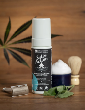 Pánská pěna na holení s konopím BIO 150 ml LaSaponaria