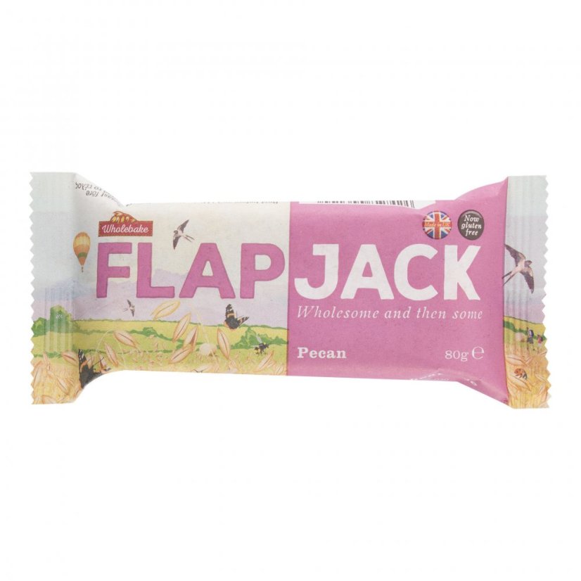 Flapjack pekan 80 g WHOLEBAKE