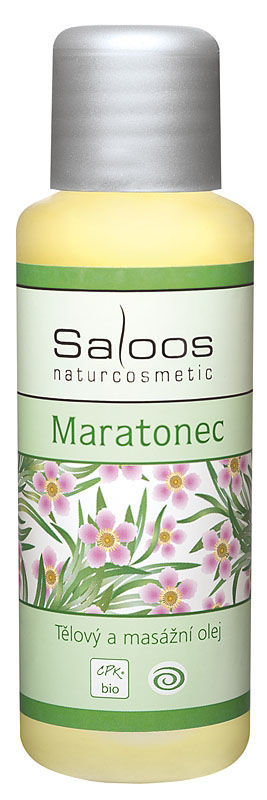 Tělový a masážní olej Maratonec 50 ml Saloos