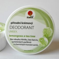 Přírodní krémový deodorant UNISEX Libebit