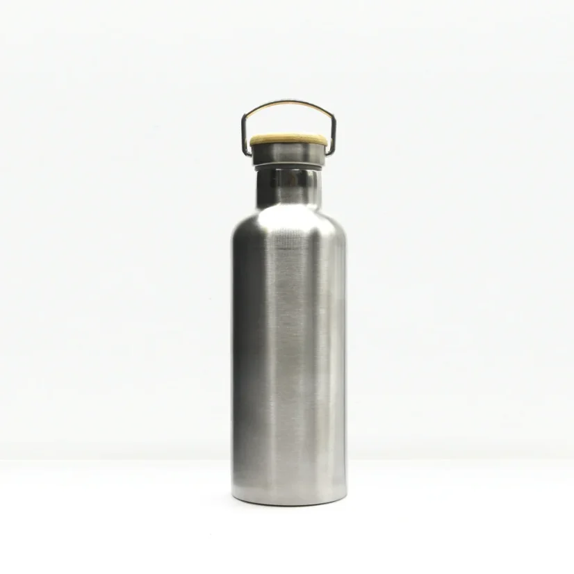 Nerezová lahev 500 ml Bambaw - Barva: Stormy Grey