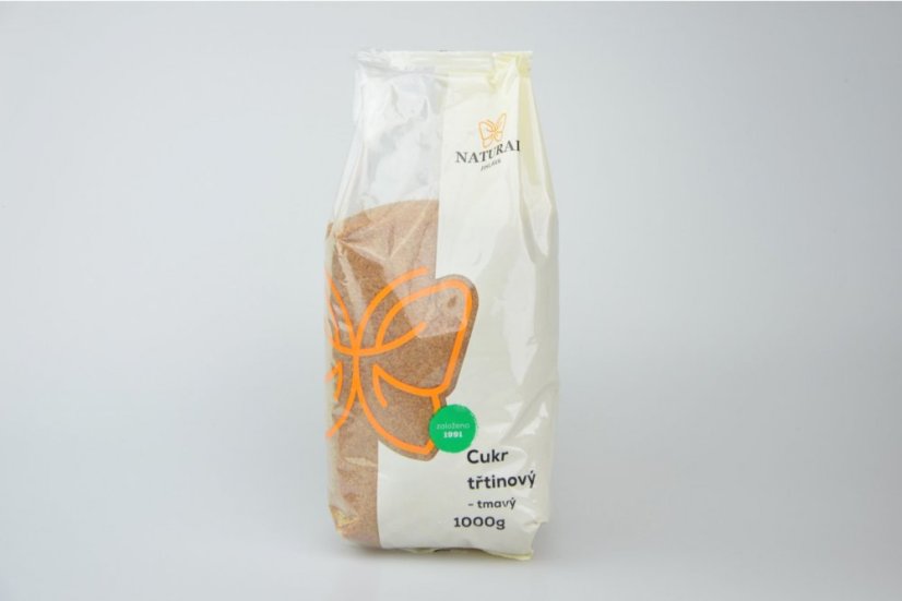 Cukr třtinový tmavý 1 kg NATURAL