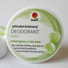 Přírodní krémový deodorant UNISEX Libebit