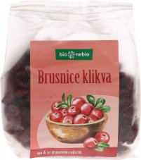 Sušená brusnice klikva 200 g BIONEBIO