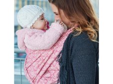 Šátek Filigran Rose 4,2 m Moisha