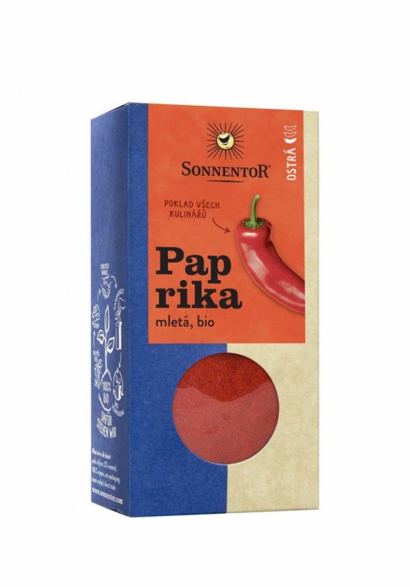 Paprika ostrá mletá 50 g SONNENTOR