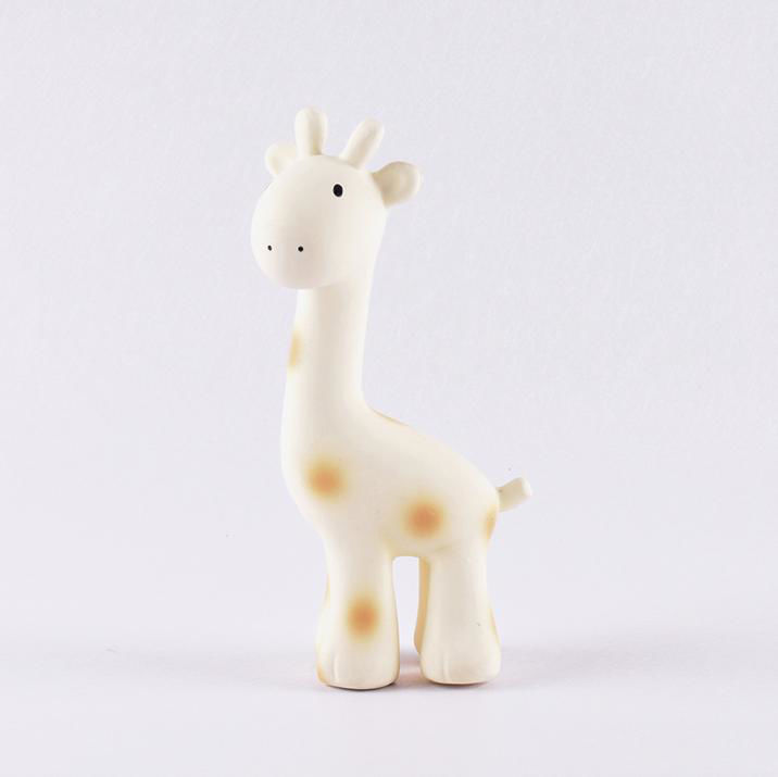 Chrastítko a kousátko z přírodního kaučuku Safari TIKIRI - Varianta: Žirafa