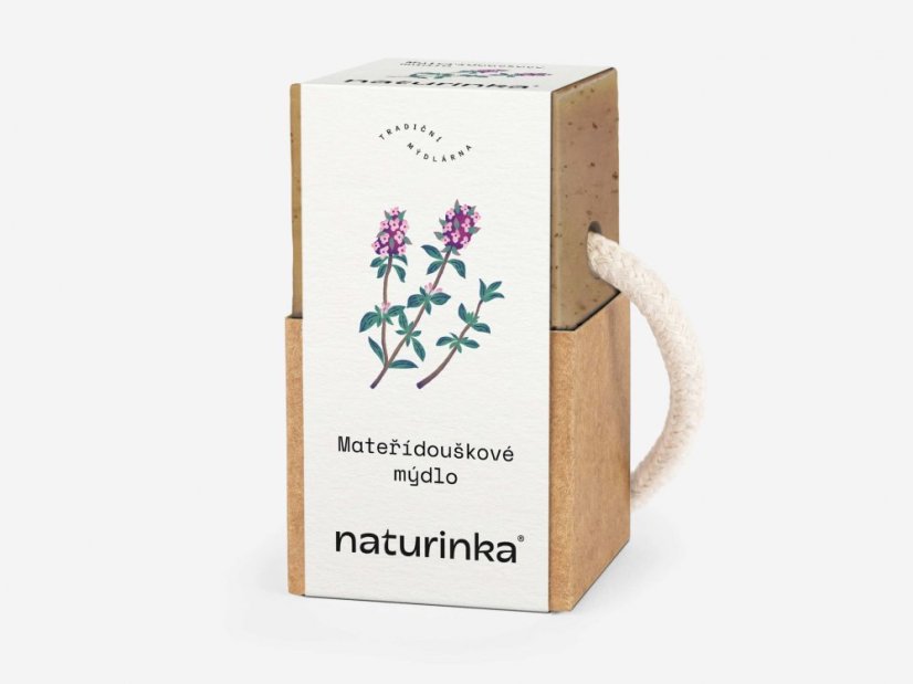 Mýdlo mateřídouškové Naturinka
