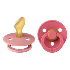 Dudlíky z přírodního kaučuku anatomické, 2 ks - velikost 2 BIBS