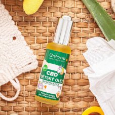 CBD dětský bio olej 50 ml Saloos