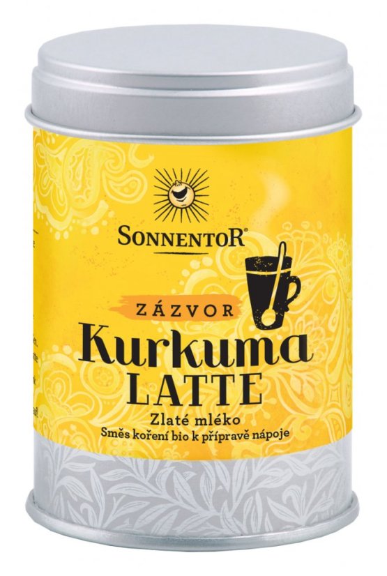 Kurkuma Latte – zázvor dóza 60 g SONNENTOR