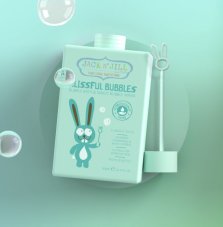 Hravá pěna do koupele s bublifukem 300 ml Jack N´Jill