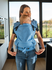 Nosítko Belenka mini Airy Blue klasické popruhy